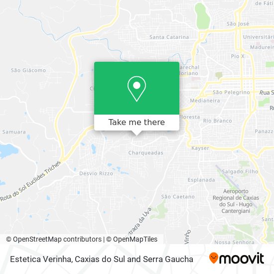 Estetica Verinha map