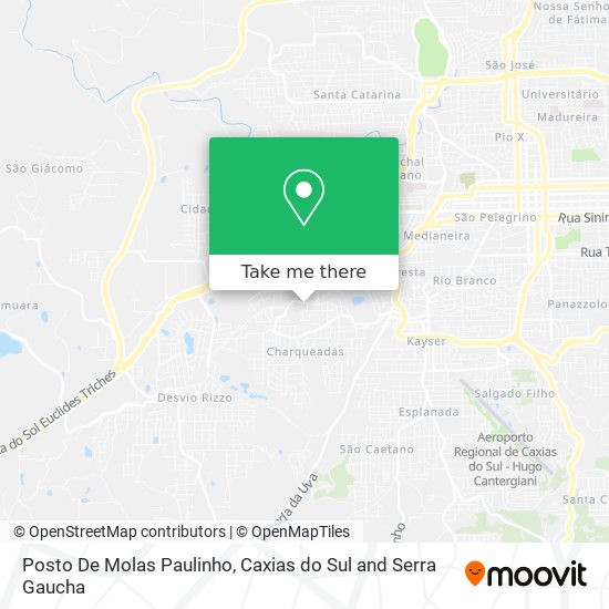 Posto De Molas Paulinho map