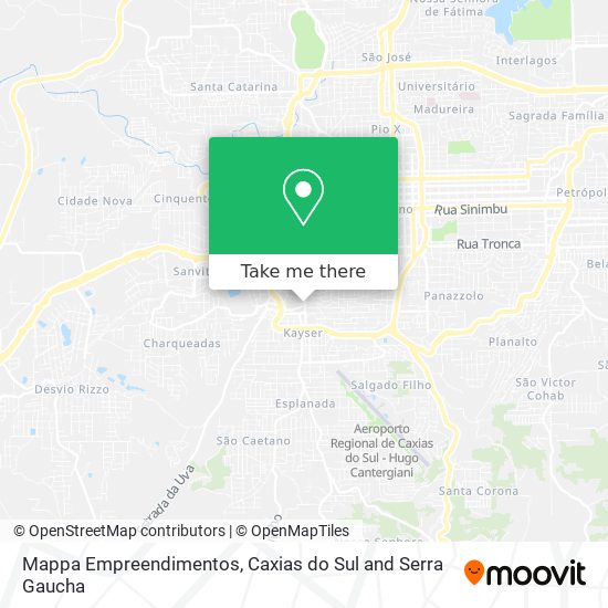 Mappa Empreendimentos map