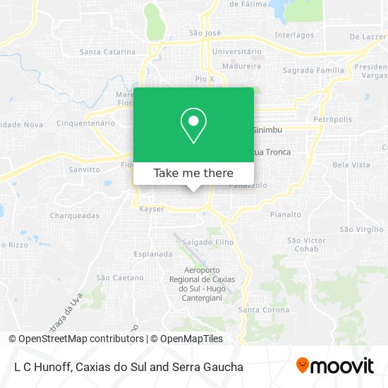 L C Hunoff map