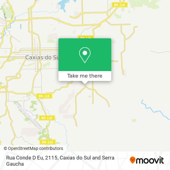 Rua Conde D Eu, 2115 map