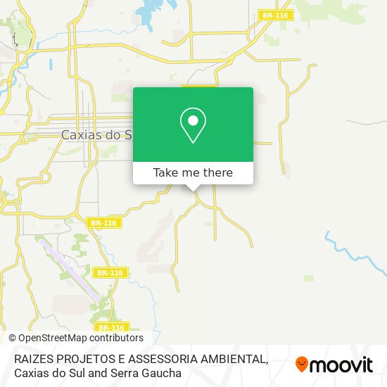 RAIZES PROJETOS E ASSESSORIA AMBIENTAL map
