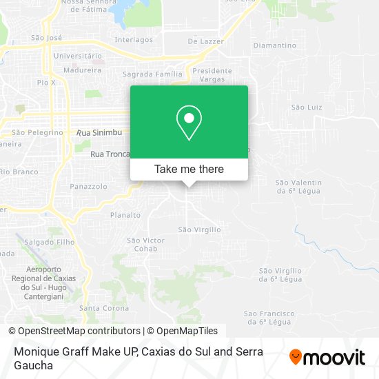 Monique Graff Make UP map