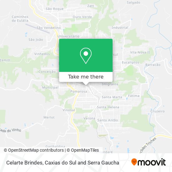Celarte Brindes map