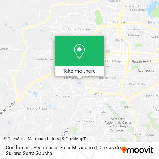 Condominio Residencial Solar Miradouro I map