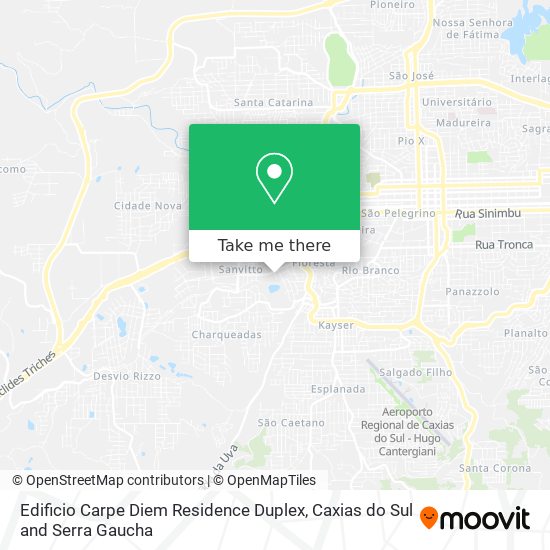 Edificio Carpe Diem Residence Duplex map