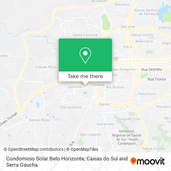 Condominio Solar Belo Horizonte map