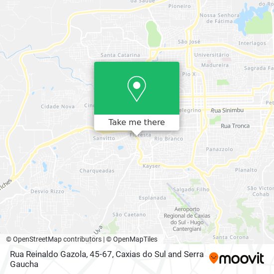 Rua Reinaldo Gazola, 45-67 map