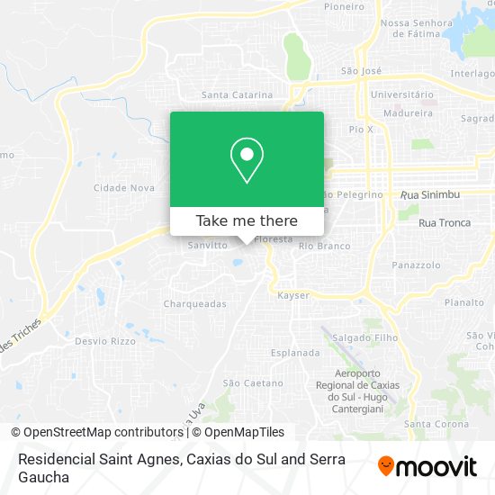 Residencial Saint Agnes map