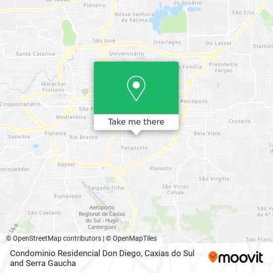 Condominio Residencial Don Diego map