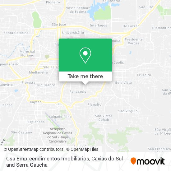 Csa Empreendimentos Imobiliarios map