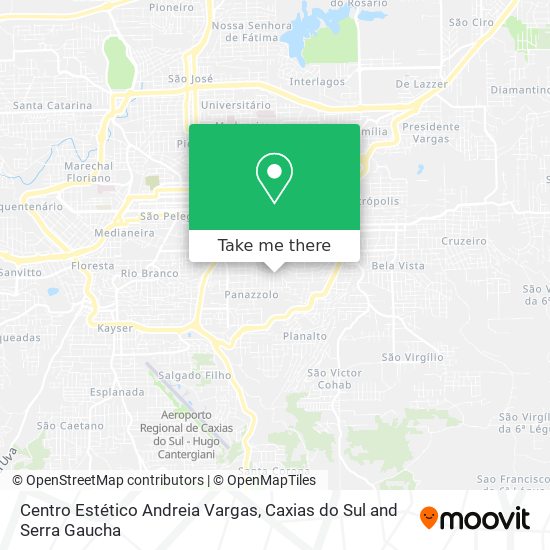 Centro Estético Andreia Vargas map