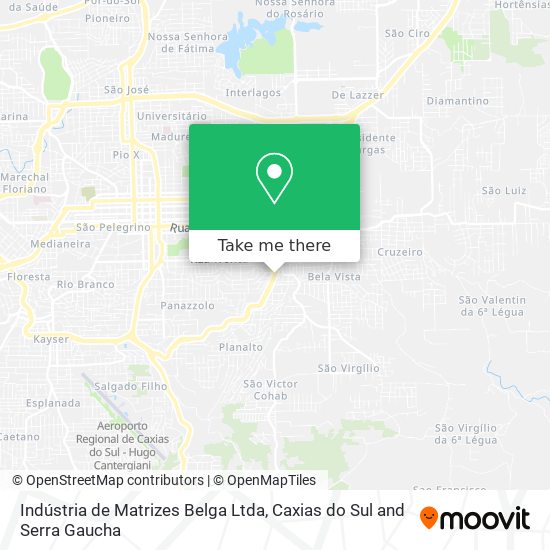 Indústria de Matrizes Belga Ltda map