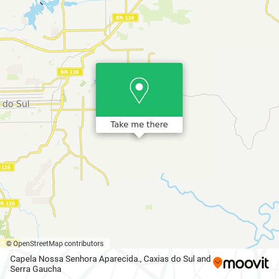 Capela Nossa Senhora Aparecida. map