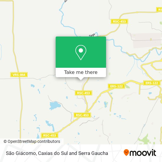 São Giácomo map