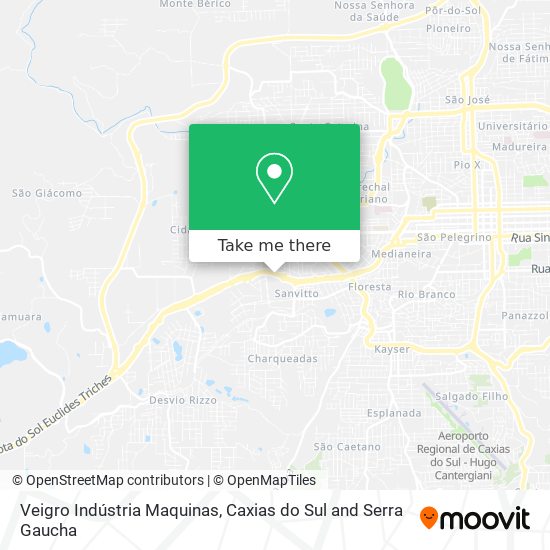 Veigro Indústria Maquinas map