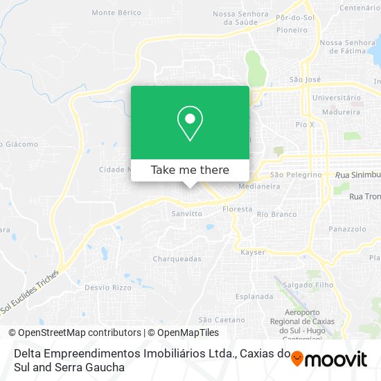 Delta Empreendimentos Imobiliários Ltda. map
