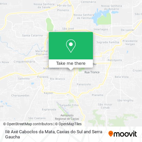 Ilê Axé Caboclos da Mata map