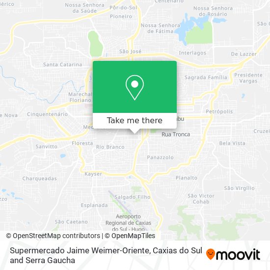 Supermercado Jaime Weimer-Oriente map