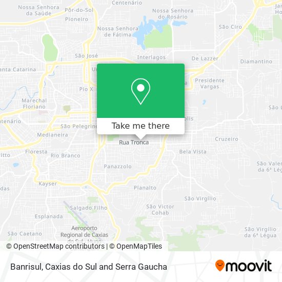 Banrisul map