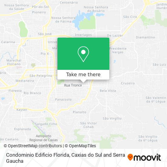 Condominio Edificio Florida map