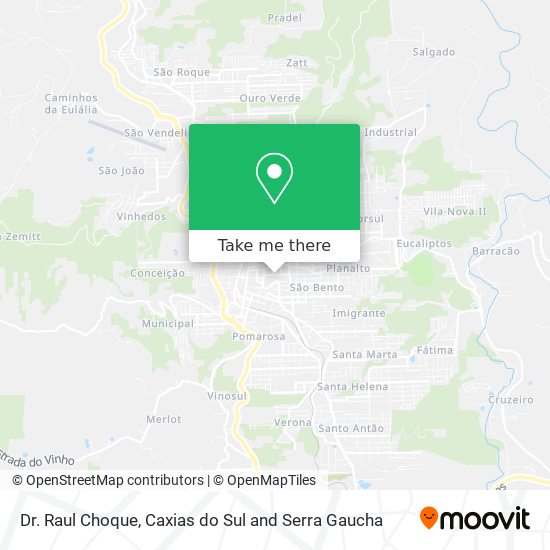 Dr. Raul Choque map