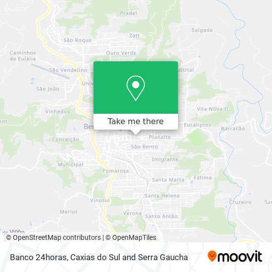 Banco 24horas map