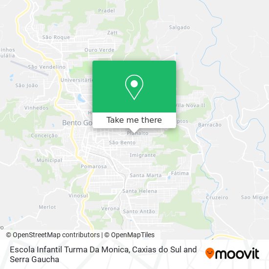 Escola Infantil Turma Da Monica map