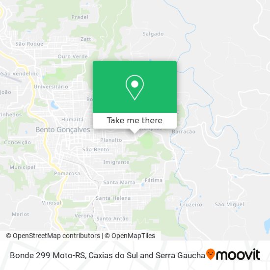 Bonde 299 Moto-RS map