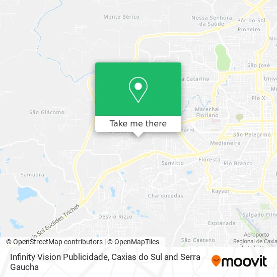 Mapa Infinity Vision Publicidade