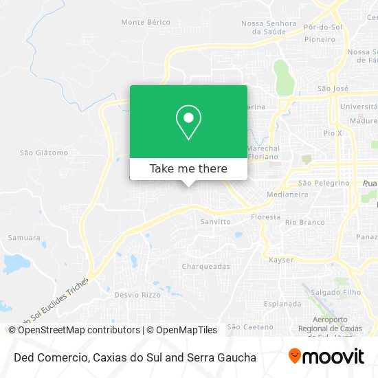 Ded Comercio map