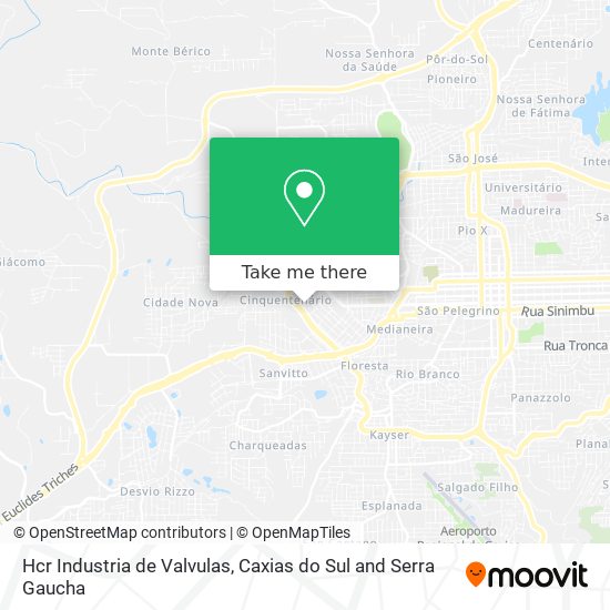 Hcr Industria de Valvulas map