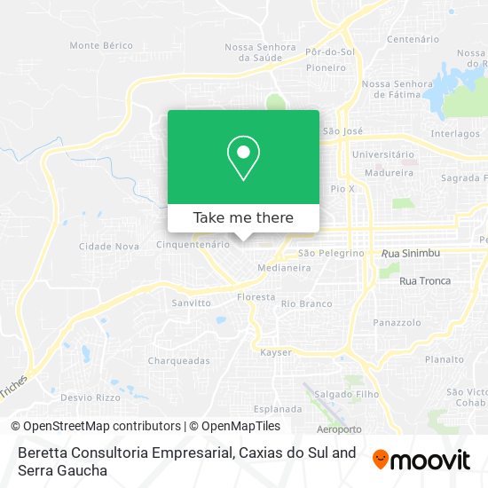Beretta Consultoria Empresarial map