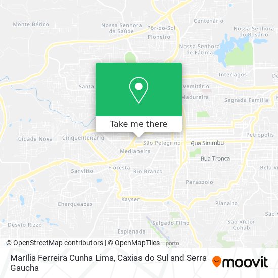 Marília Ferreira Cunha Lima map
