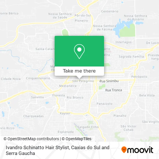 Ivandro Schinatto Hair Stylist map