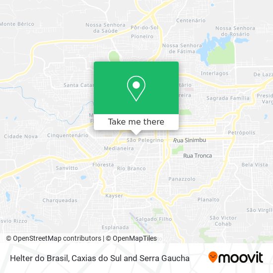 Helter do Brasil map