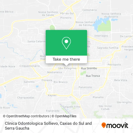 Clinica Odontologica Sollievo map