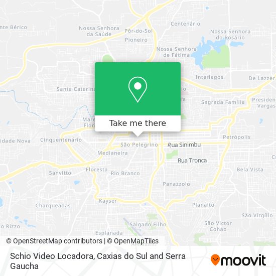 Schio Video Locadora map