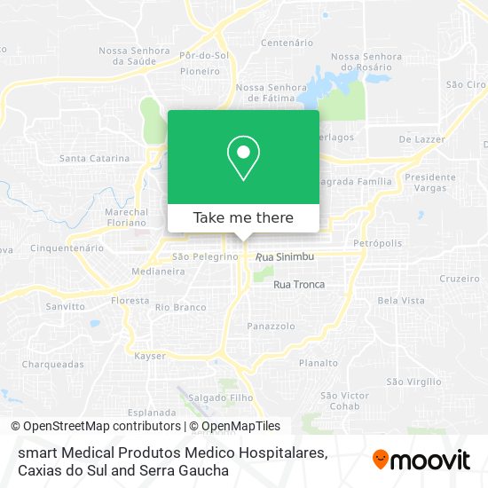 smart Medical Produtos Medico Hospitalares map