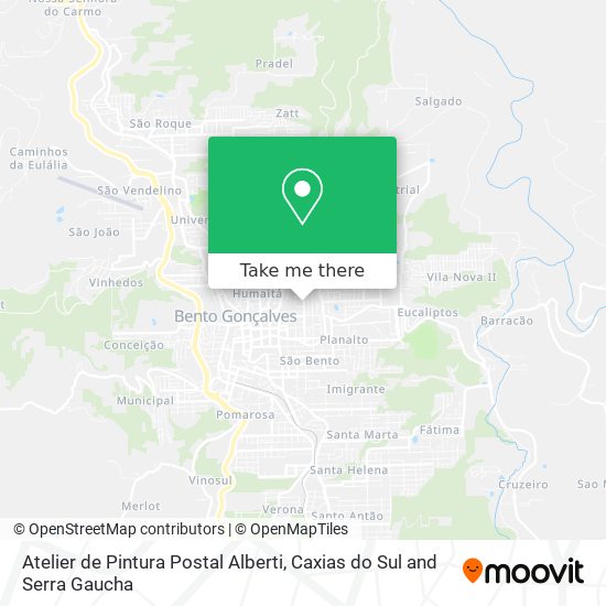 Atelier de Pintura Postal Alberti map