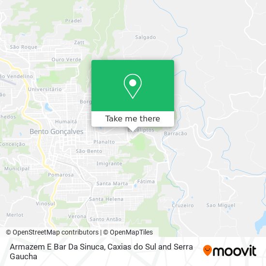 Armazem E Bar Da Sinuca map