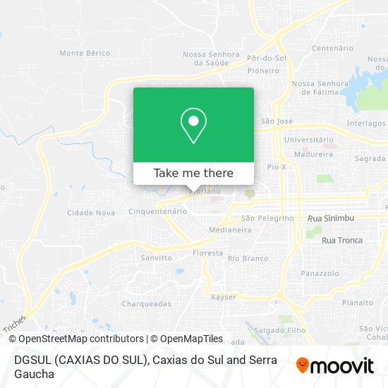 DGSUL (CAXIAS DO SUL) map