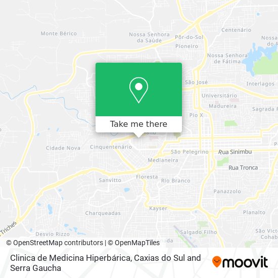 Clinica de Medicina Hiperbárica map