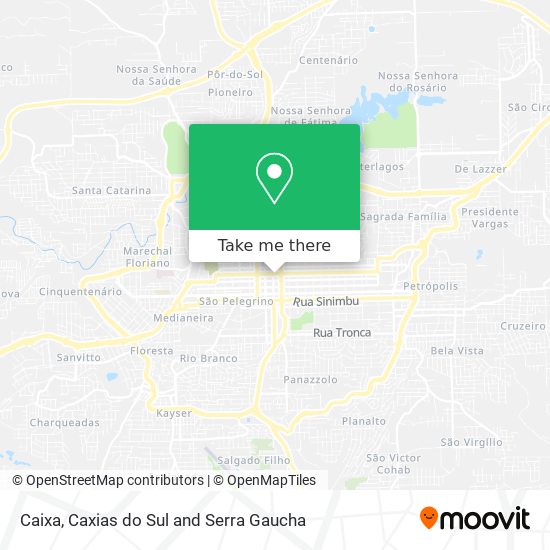 Caixa map