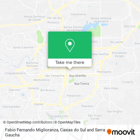 Fabio Fernando Miglioranza map