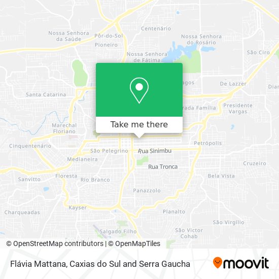 Flávia Mattana map