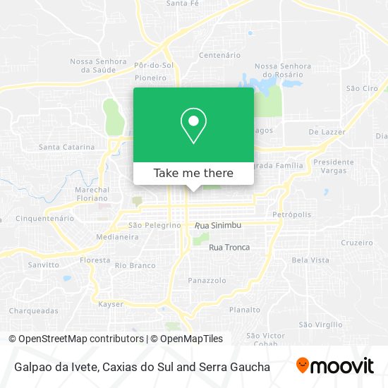 Galpao da Ivete map