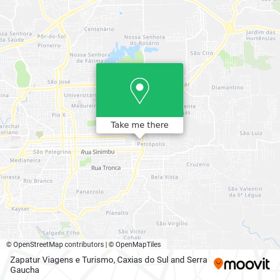 Zapatur Viagens e Turismo map