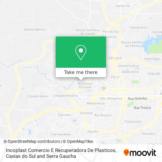 Incoplast Comercio E Recuperadora De Plasticos map