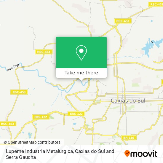 Lupeme Industria Metalurgica map